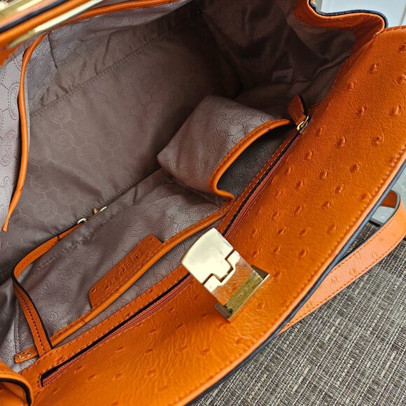 Michael Kors Astrid Lage Satchel - Tangerine - Picture 6 of 17